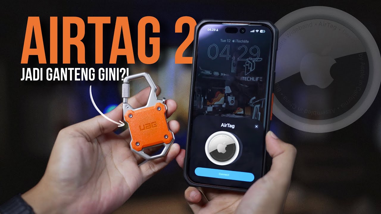 Unboxing AirTag 2nd Gen (2026) ft. UAG Monarch Case