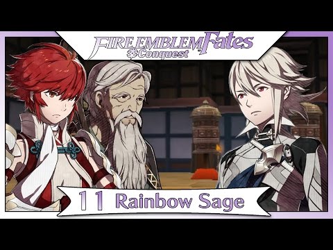 Fire Emblem Fates Conquest - Part 7  | Chapter 11 - Rainbow Sage! [Non-DLC English Walkthrough]