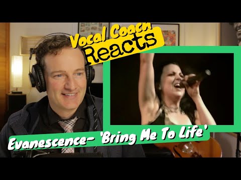 Vocal Coach REACTS - Evanescence  "Bring Me To Life"