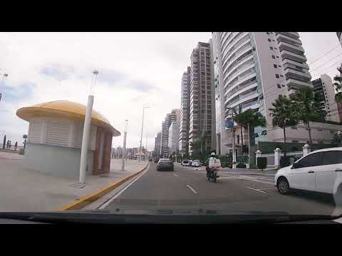 Praia de Iracema - CE e Centro de Fortaleza de carro