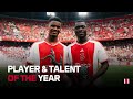 Hato and Brobbey crowned TALENT & PLAYER OF THE YEAR! 👑 | ‘I’ll put it in my room!’ 🛌🖼️