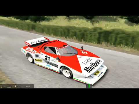 Assetto Corsa Lancia Stratos HF Turbo GR5 on the 1967 Südschleife ("South Loop") Nürburgring.