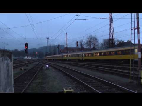 RJ 162.114 - Odjezd vlaku IC 1012 RegioJet - Česká Třebová, 18.1.2014