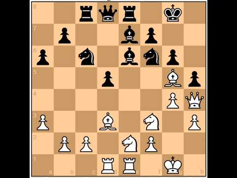 Paul Morphy vs Jacques Chamouillet / AlliesBlindfold game (1858) · 1-0