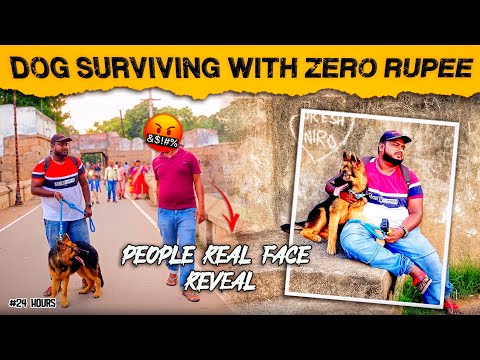 24 Hours Without money 💰 🐶 || Unexpected End 😢 ||