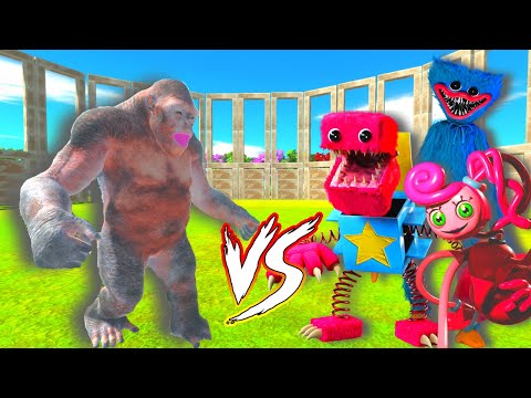 Goro Vs Poppy Playtime Characters - Animal Revolt Battle Simulator