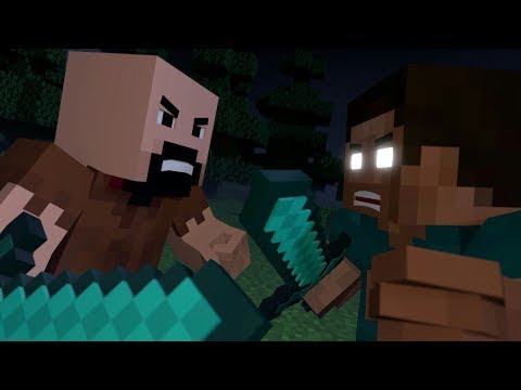 ♬ Herobrine vs Notch - Believer (Minecraft Song Video)