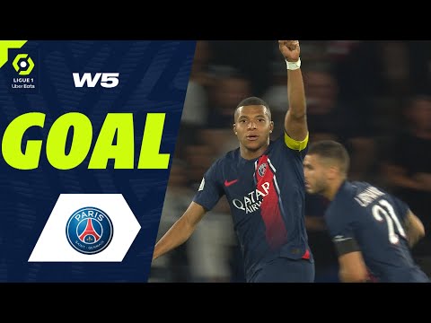 Goal Kylian MBAPPE (87' - PSG) PARIS SAINT-GERMAIN - OGC NICE (2-3) 23/24