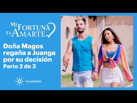 Mi fortuna es amarte 2/3: Olga y Juan Gabriel se hacen novios | C-26