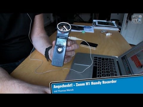 Field Recorder Zoom H1 als Audio Interface