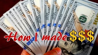HOW I MADE ALL THIS MONEY SELLING FISH!