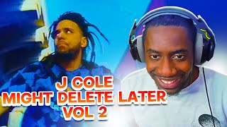 J. Cole ALBUM Will Change HIP HOP! | J. Cole - Might Delete Later, Vol 2 | Reaction