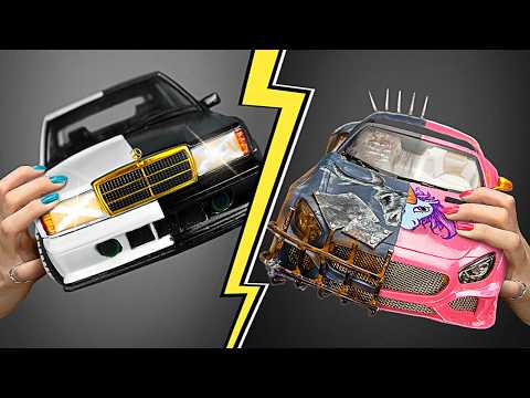 From Cheap to Luxury Cars - Making 8 Transformations of Famous Cars You'll Love! 😍🚗