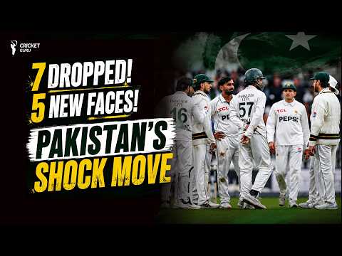 Pakistan Make MASSIVE Changes Before 3rd Test! 7 Players Out, 5 New Faces In