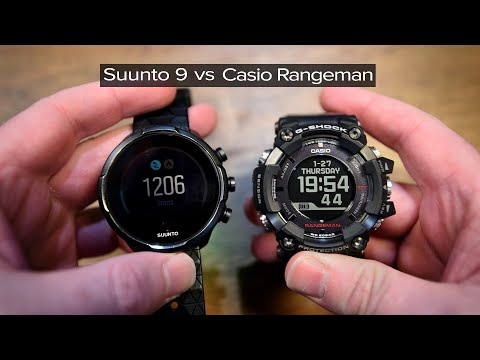 Suunto 9 vs Casio Rangeman