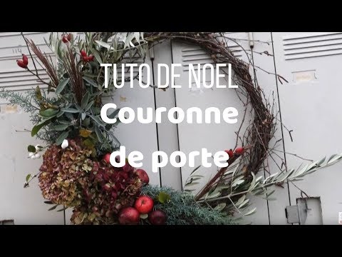 Tuto de Noël - Couronne de porte - GNOOSS TV