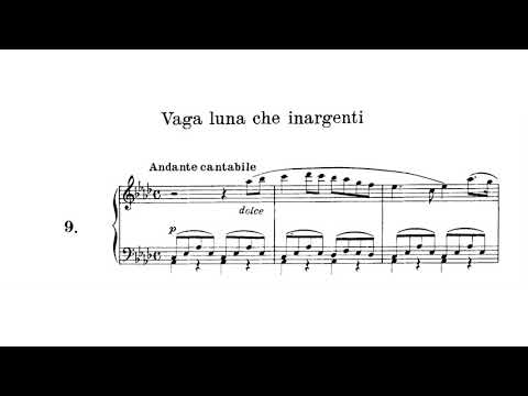Vaga luna, che inargenti - V. Bellini (piano / KARAOKE, Accompaniment, Mr, 반주)