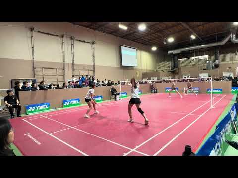 2024 BBC Open | WD Final - Annie Xu/Kerry Xu vs Audrey Chang/Jasmine Yeung