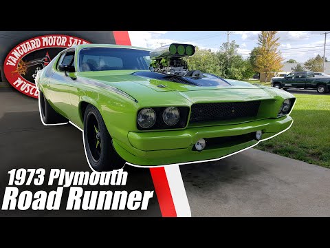 Supercharged HEMI-Powered 1973 Plymouth Road Runner