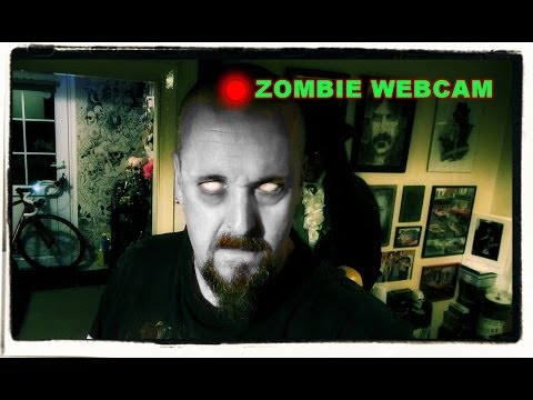 HALLOWEEN ZOMBIE WEBCAM 2013