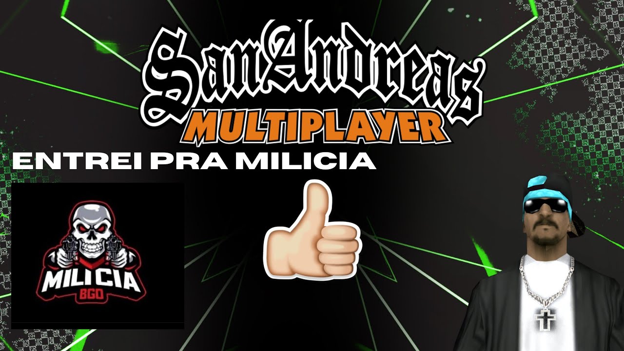 GTA RP - ENTREI PRA MILICIA