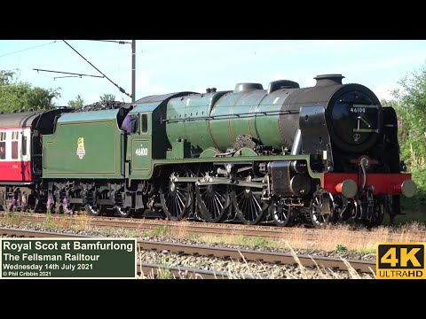 Royal Scot at Bamfurlong - The Fellsman Railtour - 14th July 2021