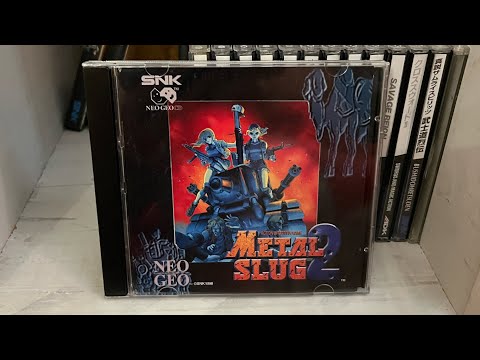 Neo Geo CD Metal Slug 2 gameplay. 