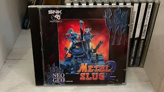 Neo Geo CD Metal Slug 2 gameplay. 