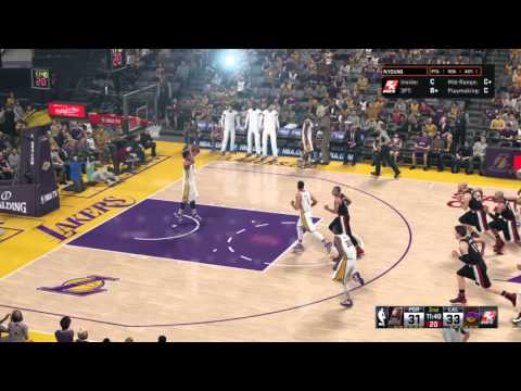 Lakers vs Blazers Play of the Game