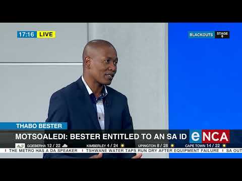 Motsoaledi Bester entitled to an SA ID