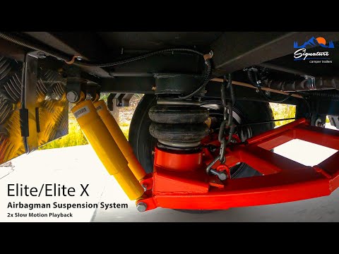 Elite/ Elite X Airbags - Signature Camper Trailers - Forward Fold