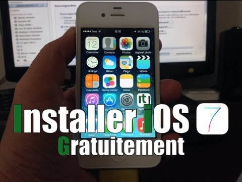 comment installer ios 7