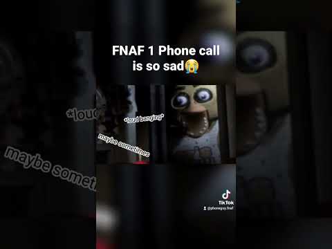 FNAF 1 Phone call 4 is to sad😭