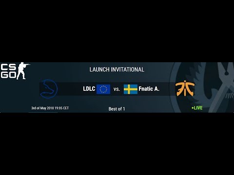 CS:GO LIVE || LDLC vs Fnatic Academy [RU] || BO1 || The esportsbetting.com launch invitational