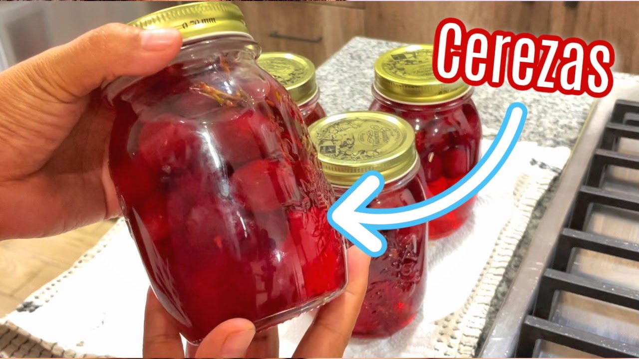 CEREZAS EN ALMÍBAR (EN CONSERVA) CON @MichelleGarres| ALE DE NAVA