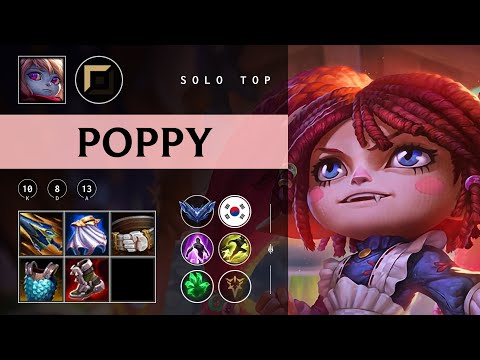 Poppy Top vs Kled - KR Diamond Patch 25.24