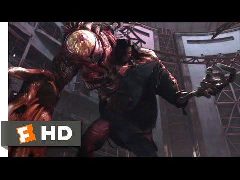 Resident Evil: Degeneration (2008) - G-Virus Mutation Scene (6/10) | Movieclips