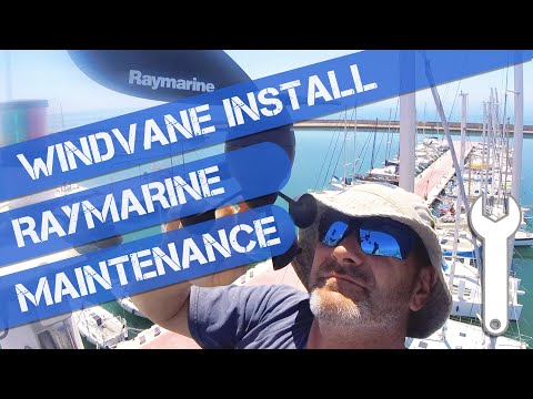 Raymarine NMEA2000 Mast Head, Wind Vane Transducer Install From the Raymarine T70216 Pack - pt02