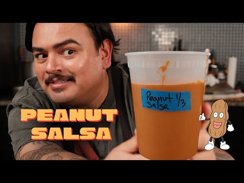 Spicy Peanut Salsa | You'll be putting this on EVERYTHING!