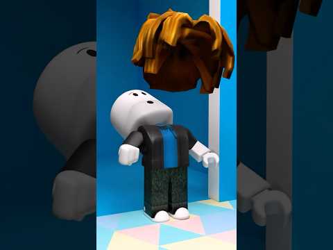 How Bacon Hair was Made (Fail Version) #roblox #shorts