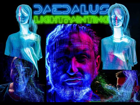 Tutorial Light Painting Portraits selber erstellen mit Glasfaser (Fiber Optic)