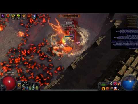 Path of Exile | Flame Surge - "more is MORE" | Chimera (phase 3) kill.