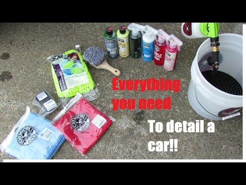 I Detailed a Car Using Only the Chemical Guys HOL148 Bucket Kit