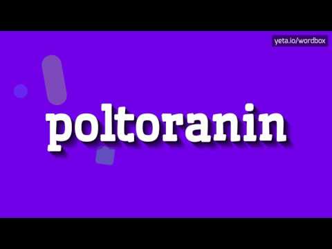 POLTORANIN - HOW TO PRONOUNCE IT?