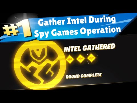 Gather intel During Spy Games Operation Matches Fortnite Battle Royal