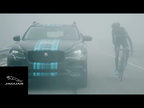 Jaguar F-Pace en el Tour de France