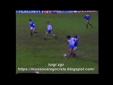 REAL ZARAGOZA - REAL SOCIEDAD 1988-1989