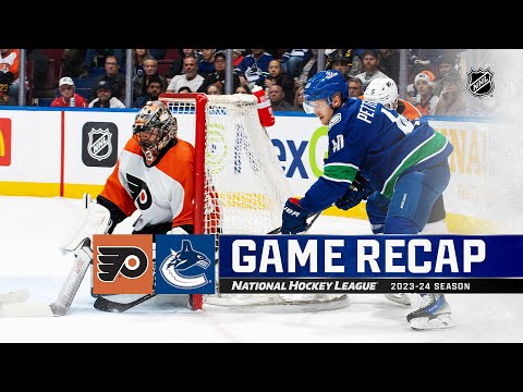Flyers @ Canucks 12/28 | NHL Highlights 2023