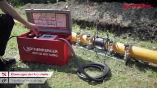 ROFUSE 400 TURBO Electro-Fusion Welding Machine / Heizwendel-Schweißmaschine