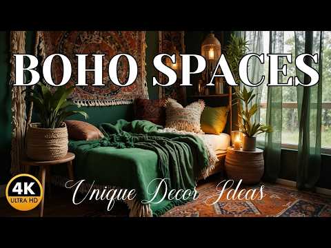 4K | 7 Unique Cozy Boho Decor Ideas & Pro Tips for a Chic Space